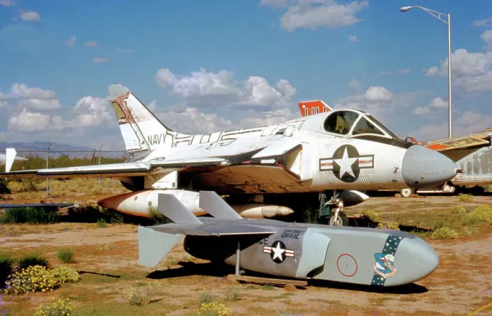 Framed Print : Douglas F-6A Skyray 134748 & an McDonnell ADM-20 Quail Framed Print : Douglas F-6A Skyray 134748 & an McDonnell ADM-20 Quail