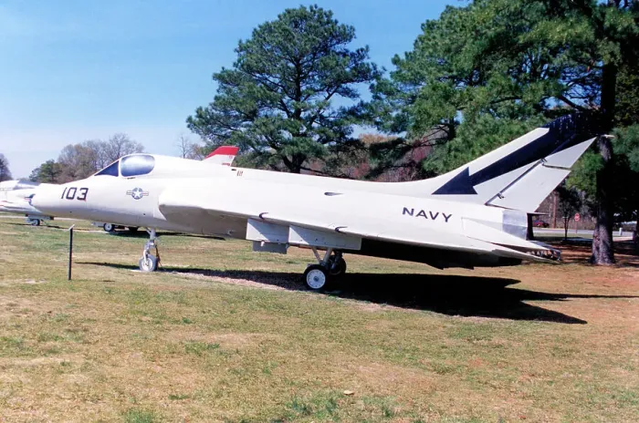 Framed Print : Douglas F4D-1 Skyray 134950 Framed Print : Douglas F4D-1 Skyray 134950