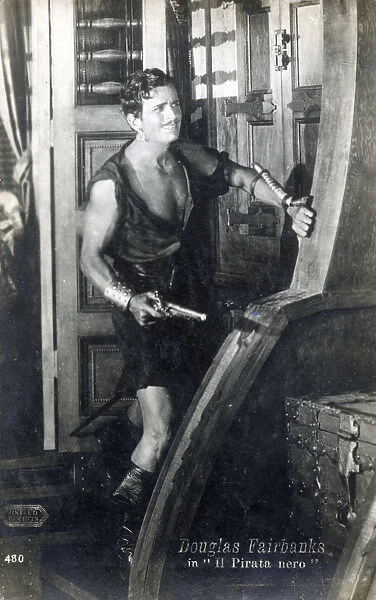 Douglas Fairbanks in The Black Pirate