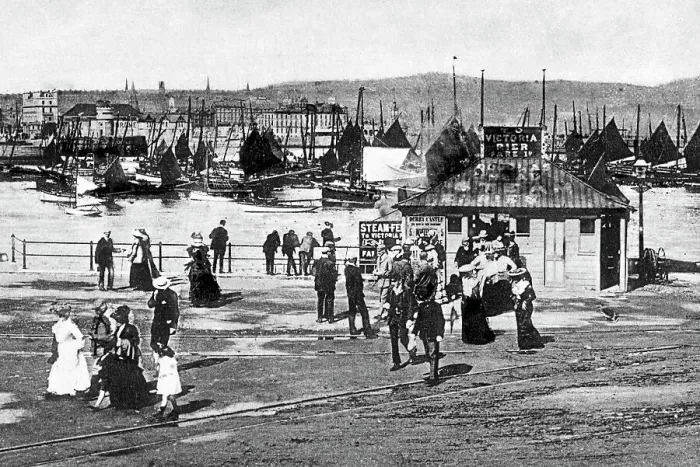 Framed Print : Douglas, fishing fleet Isle of Man Framed Print : Douglas, fishing fleet Isle of Man