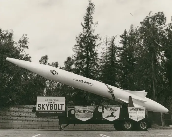 Framed Print : Douglas GAM-87 Skybolt air-launched ballistic missile Framed Print : Douglas GAM-87 Skybolt air-launched ballistic missile