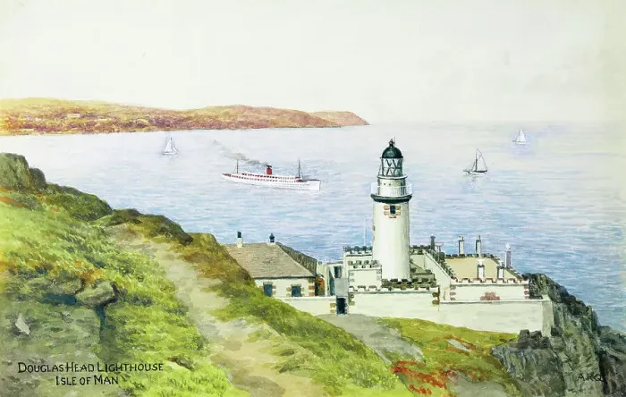 Framed Print : Douglas Head Lighthouse, Isle of Man Framed Print : Douglas Head Lighthouse, Isle of Man