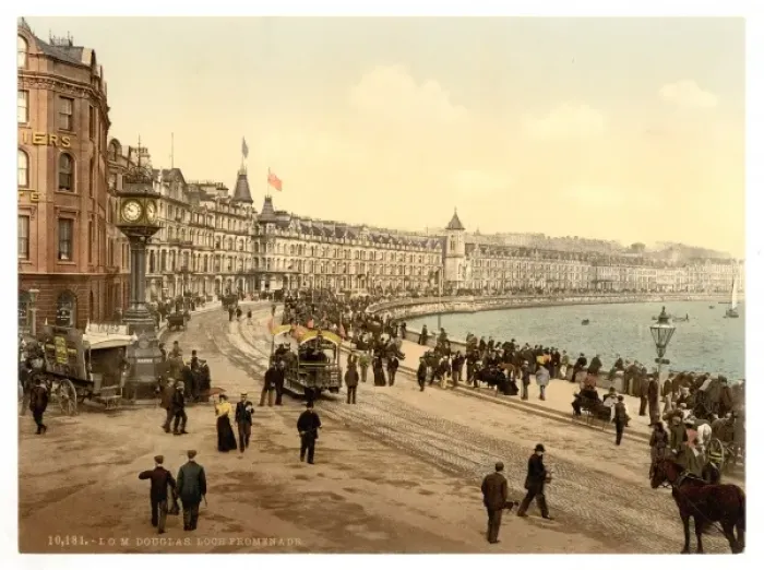 Framed Print : Douglas, loch promenade, Isle of Man, England Framed Print : Douglas, loch promenade, Isle of Man, England
