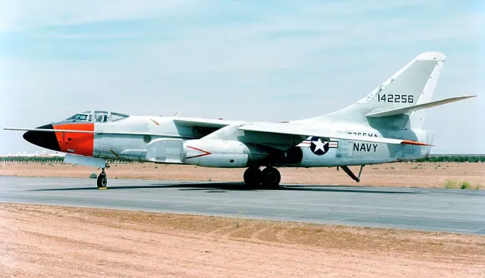 Framed Print : Douglas NRA-3B Skywarrior 142256 Framed Print : Douglas NRA-3B Skywarrior 142256