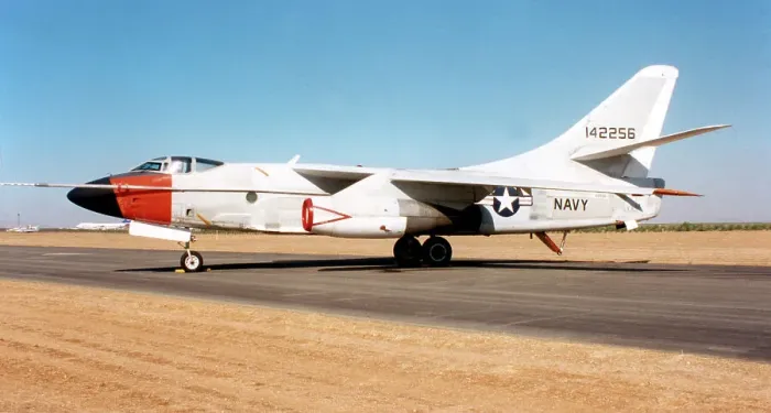 Framed Print : Douglas NRA-3B Skywarrior 142256 Framed Print : Douglas NRA-3B Skywarrior 142256