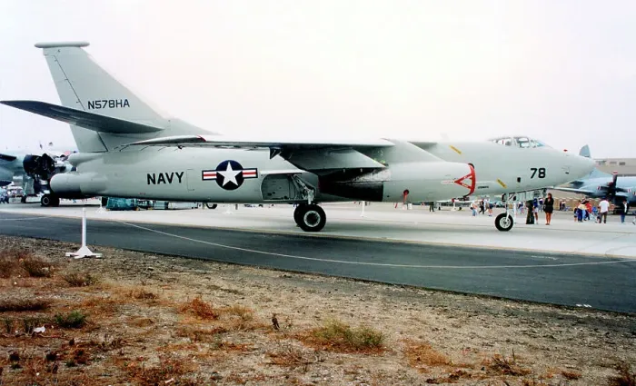 Framed Print : Douglas NRA-3B Skywarrior N578HA Framed Print : Douglas NRA-3B Skywarrior N578HA