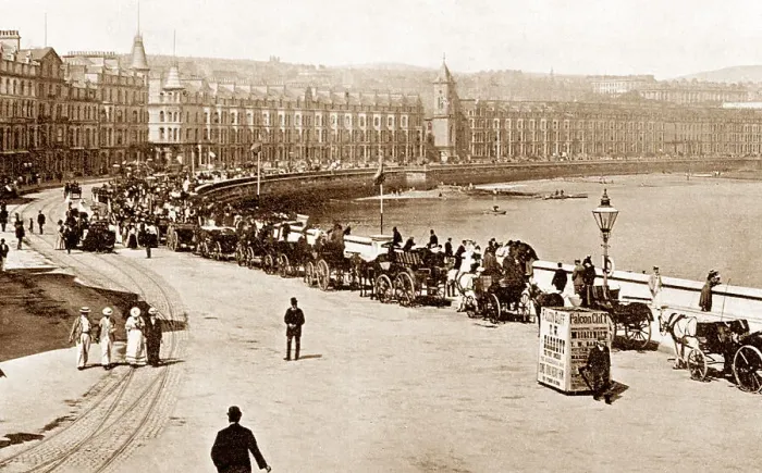 Framed Print : Douglas - The Promenade - Isle of Man Framed Print : Douglas - The Promenade - Isle of Man