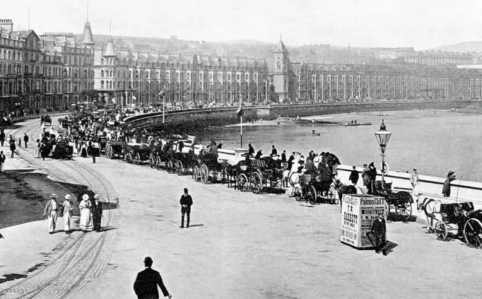 Framed Print : Douglas - The Promenade - Isle of Man Framed Print : Douglas - The Promenade - Isle of Man