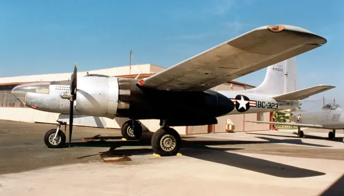 Framed Print : Douglas RB-26C Invader N8026E - 44-35323 Framed Print : Douglas RB-26C Invader N8026E - 44-35323