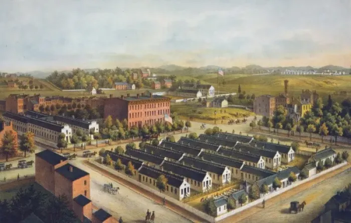 Framed Print : Douglas & Stanton Hospitals, Washington, D. C Framed Print : Douglas & Stanton Hospitals, Washington, D. C