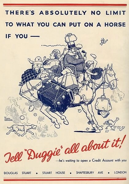 Douglas Stuart advertisement by William Heath Robinson
