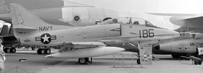 Framed Print : Douglas TA-4F 152847 Framed Print : Douglas TA-4F 152847