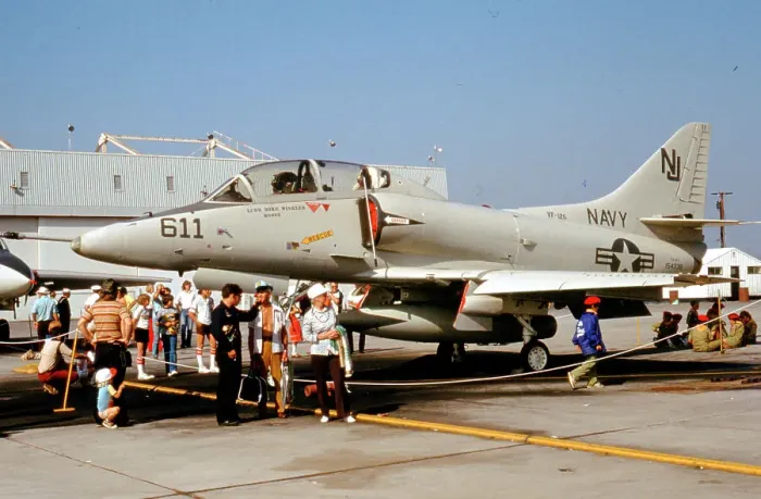 Framed Print : Douglas TA-4F Skyhawk 154338 Framed Print : Douglas TA-4F Skyhawk 154338