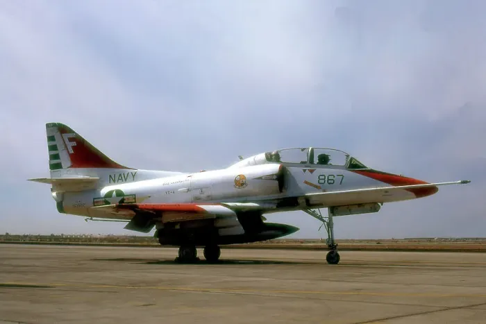 Framed Print : Douglas TA-4J Skyhawk 153522 Framed Print : Douglas TA-4J Skyhawk 153522
