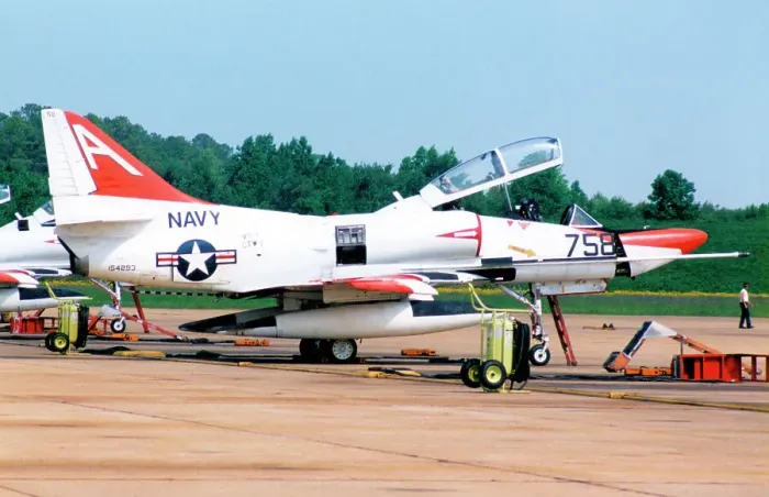 Framed Print : Douglas TA-4J Skyhawk 154293 Framed Print : Douglas TA-4J Skyhawk 154293