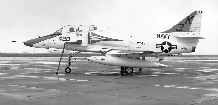 Framed Print : Douglas TA-4J Skyhawk 156935 Framed Print : Douglas TA-4J Skyhawk 156935