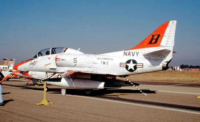 Framed Print : Douglas TA-4J Skyhawk 158490 Framed Print : Douglas TA-4J Skyhawk 158490