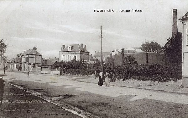 Doullens, France - Gasworks
