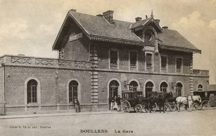Framed Print : Doullens, France - The Railway Station Framed Print : Doullens, France - The Railway Station