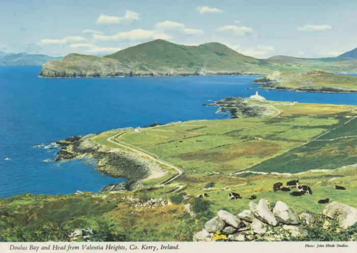 Framed Print : Doulus Bay and Head from Valentia Heights, Co Kerry Framed Print : Doulus Bay and Head from Valentia Heights, Co Kerry