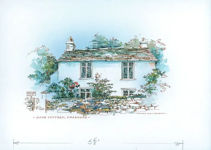 Framed Print : Dove Cottage, Grasmere Framed Print : Dove Cottage, Grasmere