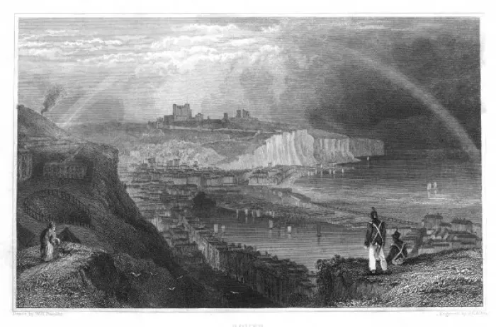 Framed Print : Dover by Bartlett Framed Print : Dover by Bartlett