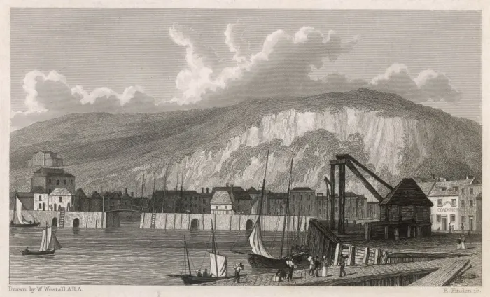 Framed Print : Dover Harbour Framed Print : Dover Harbour