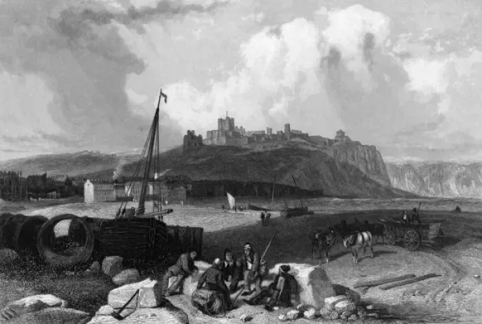 Framed Print : Dover / Harding 1840 Framed Print : Dover / Harding 1840