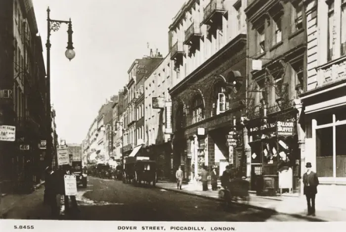 Framed Print : Dover Street, Piccadilly, London Framed Print : Dover Street, Piccadilly, London