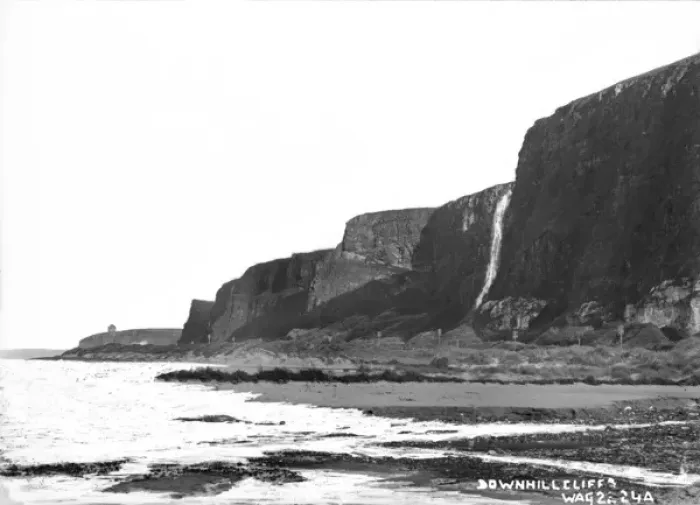 Framed Print : Downhill Cliffs Framed Print : Downhill Cliffs