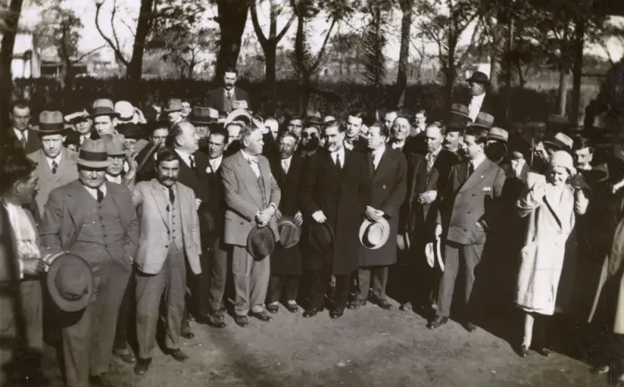 Framed Print : Dr Benito de Miguel and others, Argentina, South America Framed Print : Dr Benito de Miguel and others, Argentina, South America