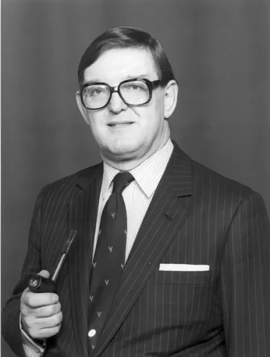 Framed Print : Dr John William Fozard OBE (1928-1996) Framed Print : Dr John William Fozard OBE (1928-1996)