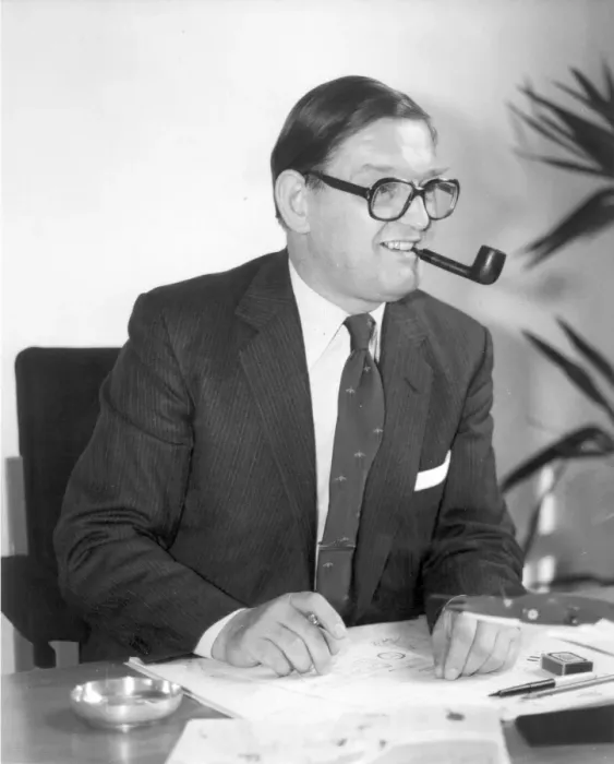 Framed Print : Dr John William Fozard OBE (1928-1996) Framed Print : Dr John William Fozard OBE (1928-1996)