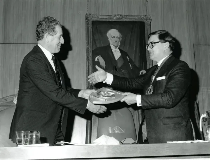 Framed Print : Dr John William Fozard, OBE, FEng, FRAeS, 1928-1996, RAe? Framed Print : Dr John William Fozard, OBE, FEng, FRAeS, 1928-1996, RAe?