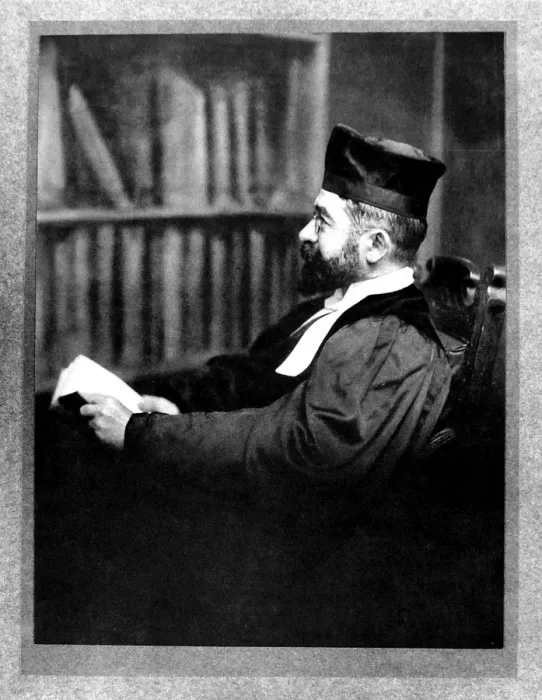 Framed Print : Dr. Joseph Herman Hertz (1872-1946) Framed Print : Dr. Joseph Herman Hertz (1872-1946)