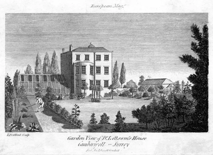 Framed Print : Dr Lettsoms House Framed Print : Dr Lettsoms House