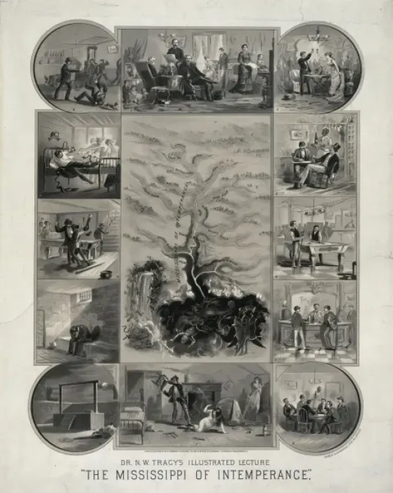 Framed Print : Dr. N. W. Tracys illustrated lecture. The Mississippi of int Framed Print : Dr. N. W. Tracys illustrated lecture. The Mississippi of int