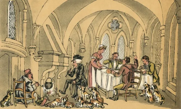 Framed Print : Dr Syntax and the superannuated fox hunter