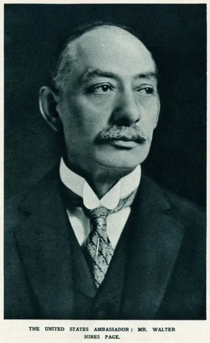 Framed Print : Dr Walter Hines Page Framed Print : Dr Walter Hines Page