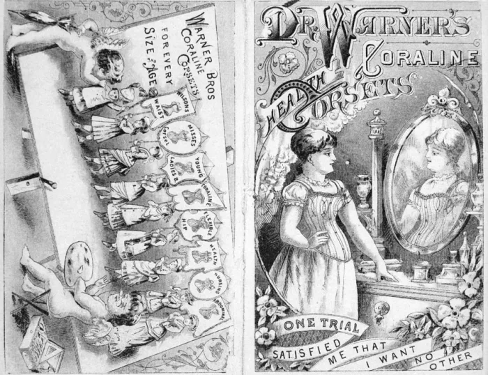 Framed Print : Dr Warners Coraline health corsets Framed Print : Dr Warners Coraline health corsets