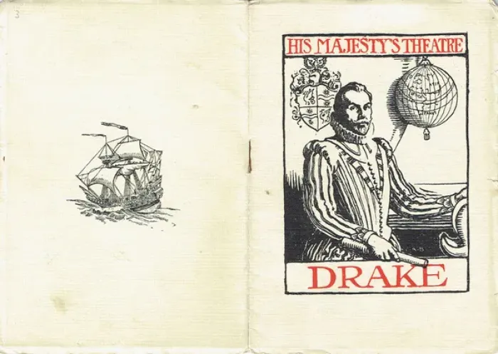 Framed Print : Drake by Louis N. Parker Framed Print : Drake by Louis N. Parker