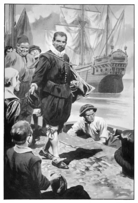 Framed Print : Drake Starts his Voyage Framed Print : Drake Starts his Voyage