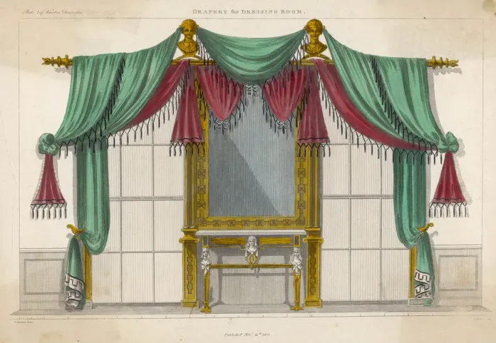 Framed Print : DRAPERY 1805 Framed Print : DRAPERY 1805