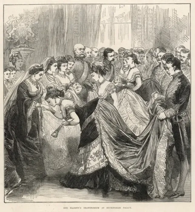 Framed Print : Drawing Room at Palace Framed Print : Drawing Room at Palace