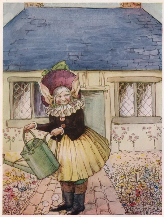 Framed Print : The Dream Pedlar - He went to consult his Grandmother Framed Print : The Dream Pedlar - He went to consult his Grandmother