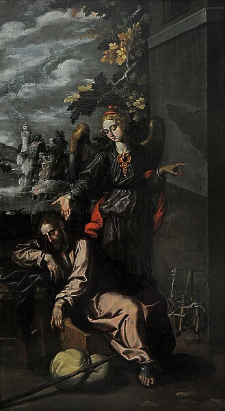 The Dream of Saint Joseph by Francisco Pacheco (1564-1644)