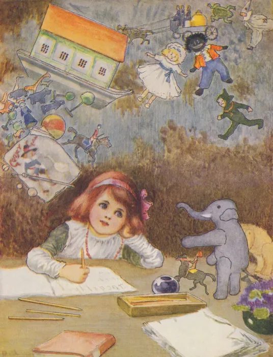 Framed Print : Dreaming of toyland Framed Print : Dreaming of toyland