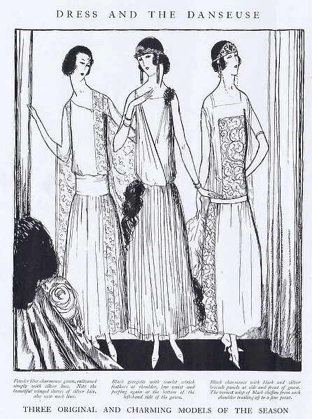 Dress and the Danseuse - three original and charming models