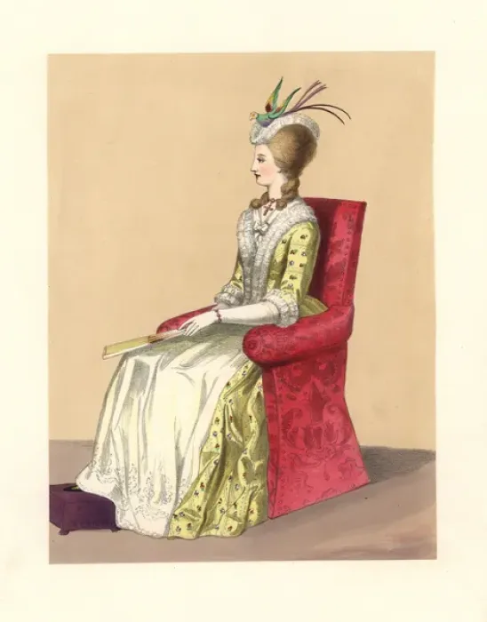 Framed Print : Dress of the reign of King George III, 1760-1820 Framed Print : Dress of the reign of King George III, 1760-1820