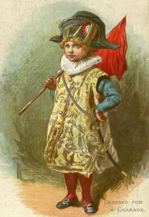 Framed Print : Dressed for a Charade Framed Print : Dressed for a Charade